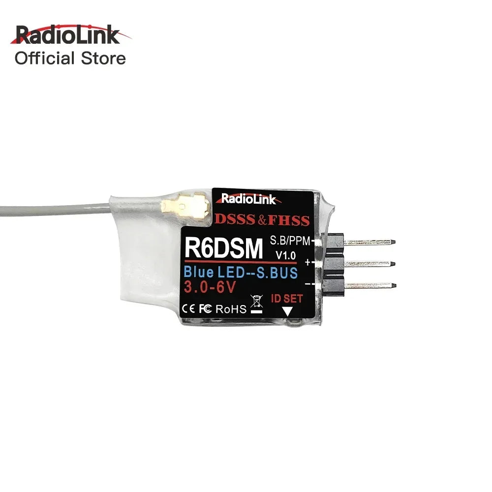 Radiolink R12DSM/ R12DS/ R9DS/ R8FM/ R8EF/ R8SM/R8XM/ R8FG/R8FGH/R7FG/R6DS/R6DSM/R6F/R6FG/R4FGM Empfänger