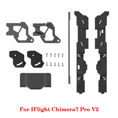 IFlight Nazgul XL5/ DC5 ECO, Nazgul Evoque F4/ F5/ F6 V2, Chimera7 Pro V2 Air System Upgrade Kit für DJI O4 Air Unit Pro