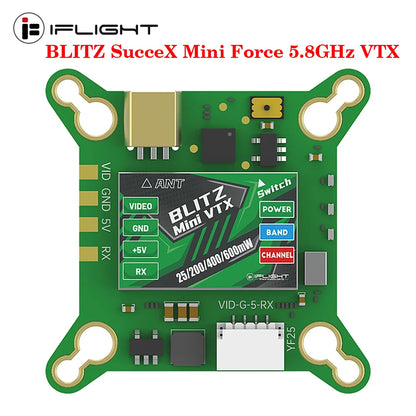 IFlight BLITZ SucceX Mini Force VTX 5,8 GHz