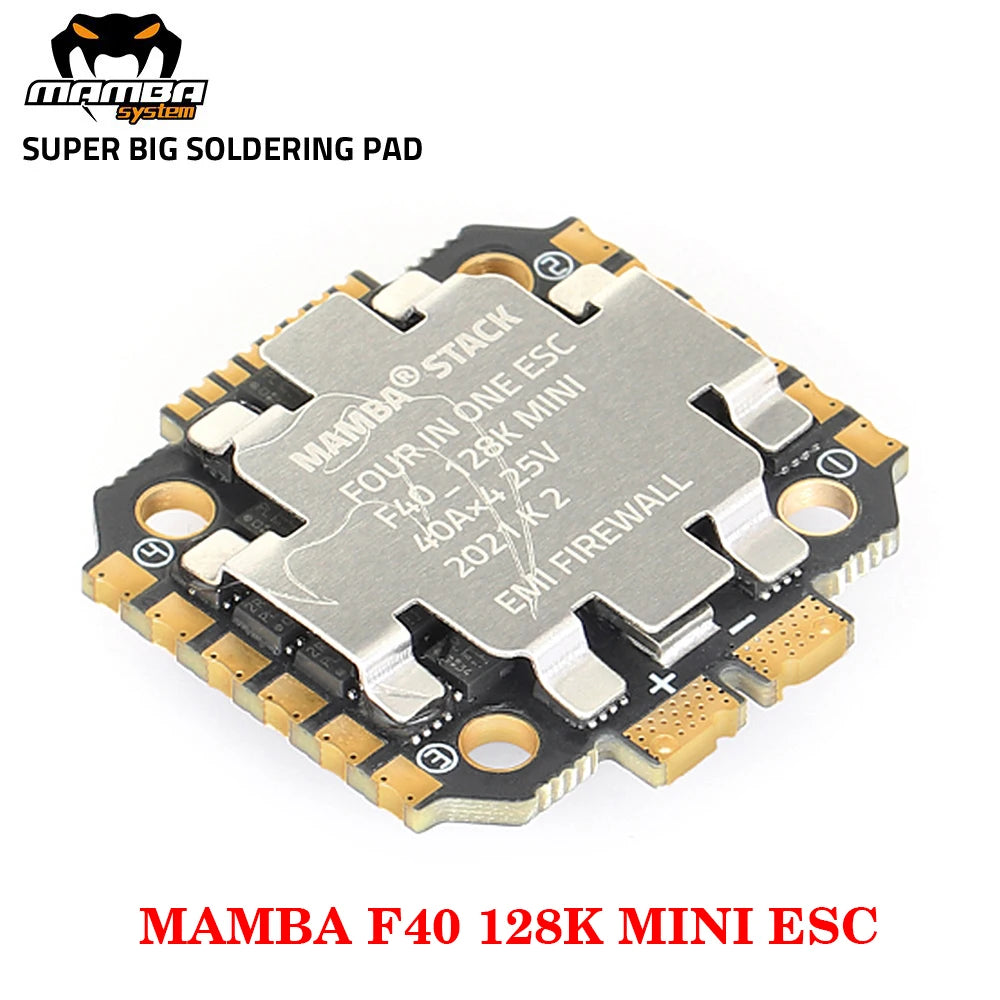 DIATONE MAMBA MINI F30/ F40_BLS/ 
 F40_128K BLHeli_S/ BLHeli_32 4in1 ESC