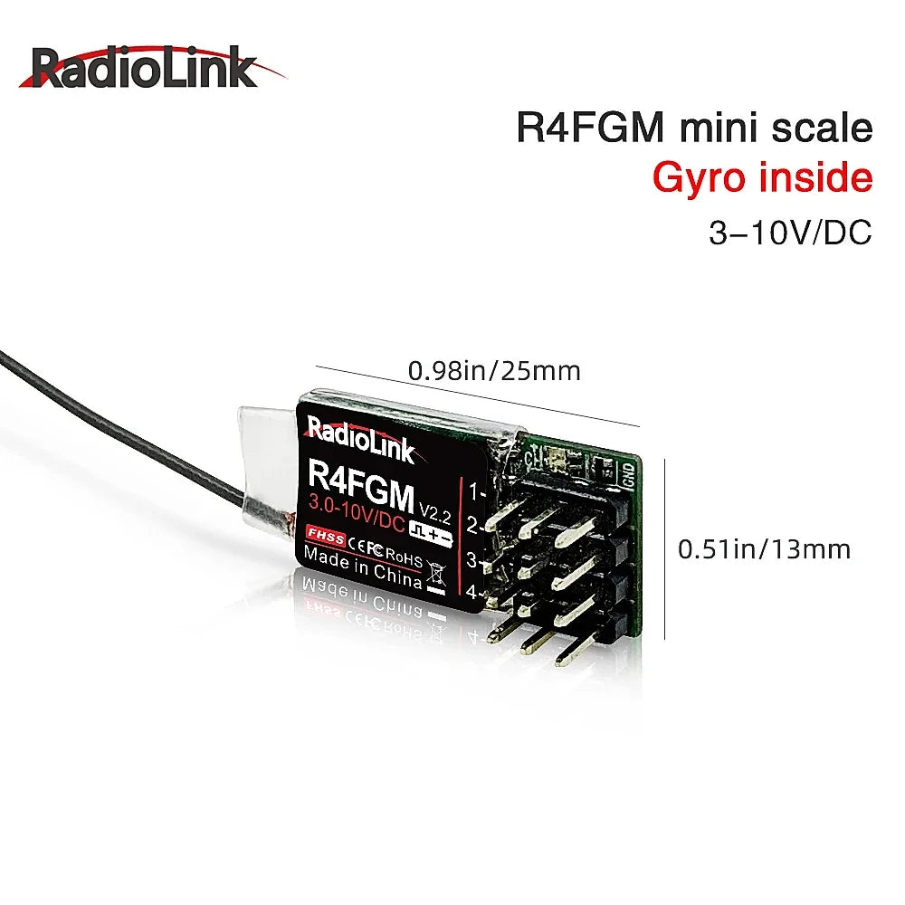 Radiolink R12DSM/ R12DS/ R9DS/ R8FM/ R8EF/ R8SM/R8XM/ R8FG/R8FGH/R7FG/R6DS/R6DSM/R6F/R6FG/R4FGM Empfänger