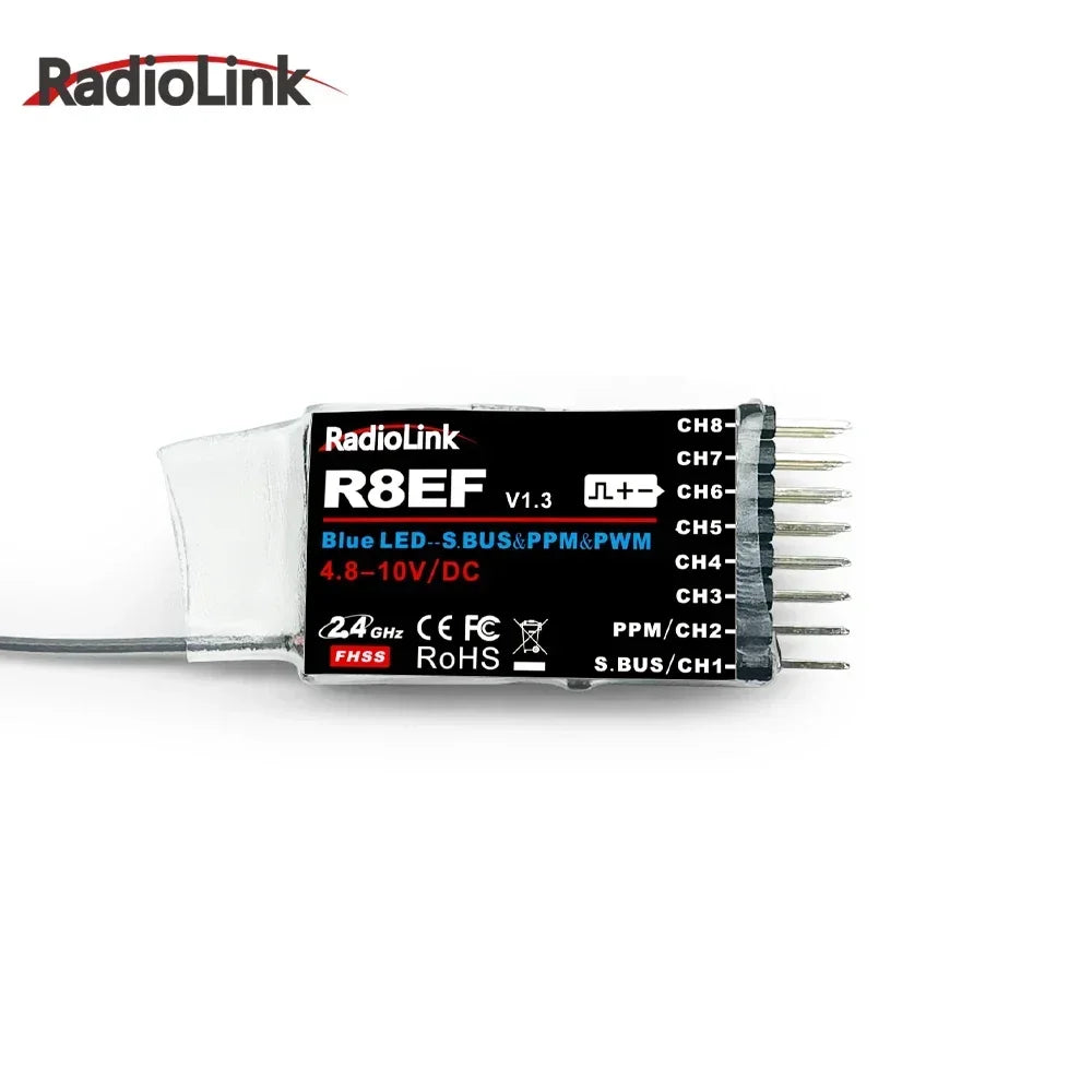 Radiolink R12DSM/ R12DS/ R9DS/ R8FM/ R8EF/ R8SM/R8XM/ R8FG/R8FGH/R7FG/R6DS/R6DSM/R6F/R6FG/R4FGM Empfänger