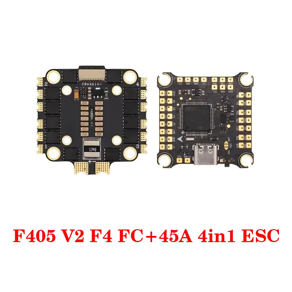 HAKRC F405 V2 F4 Flight Controller W/ 45A /50A /60A /65A 4in1 ESC
