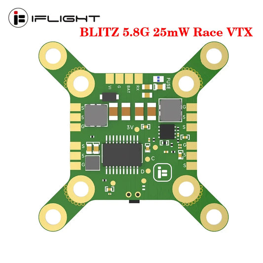 iFlight BLITZ 5.8G 25mW Race VTX Video Transmitter Non-adjustable