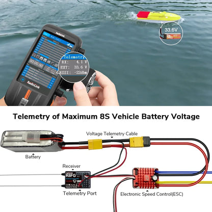 Radiolink R8FG 8 Channle 2.4G Gyro RC Receiver