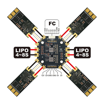 FOXEER PDB400 8S 400A PDB