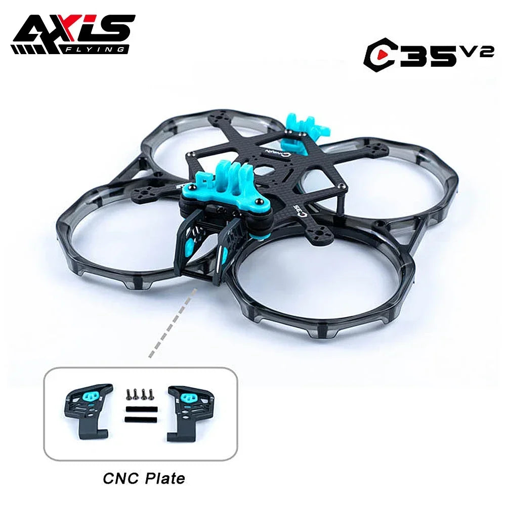 AxisFlying C30 V2 3Inch / C35 V2 3.5inch FPV Drone Frame Kit