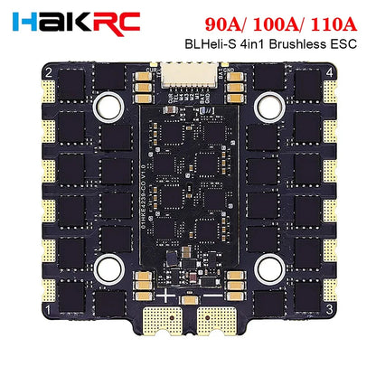 HAKRC 90A/ 100A/ 110A BLHeli-S 4in1 Brushless ESC