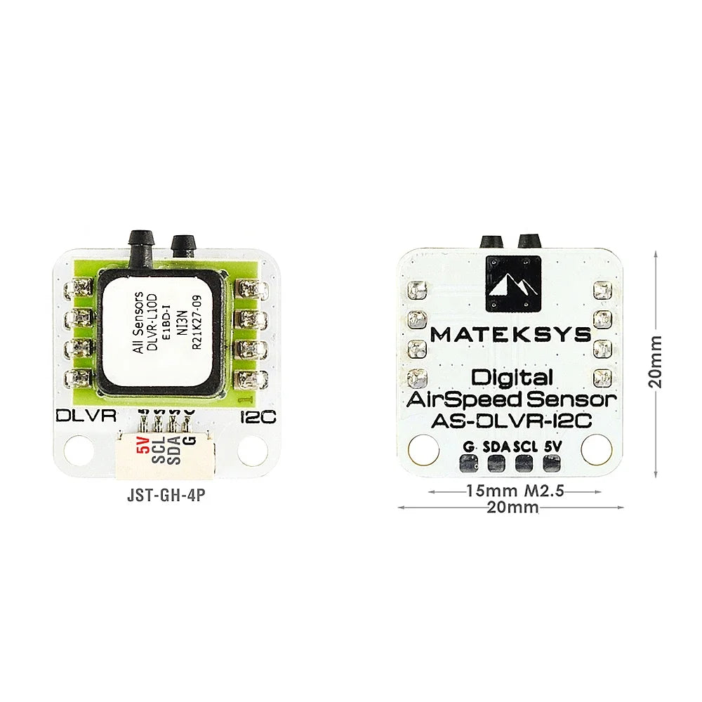 MATEKSYS DIGITAL AIRSPEED SENSOR AS-DLVR-I2C