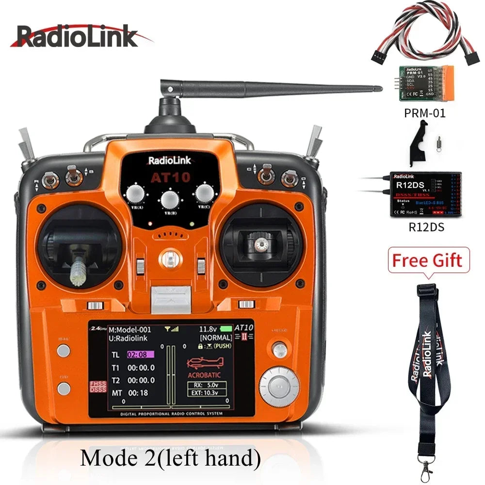 Radiolink AT10II 2.4Ghz 12 Channel RC Transmitter