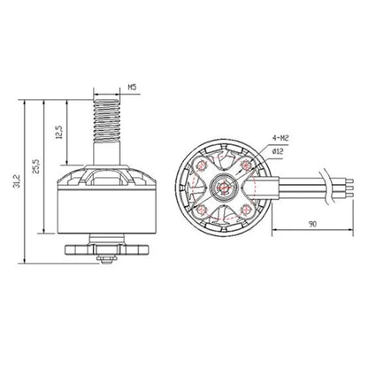 EMAX ECO1407 Brushless Motor