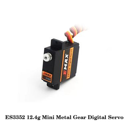 EMAX ES3302 12.4g Mini Metal Gear Analog Servo / ES3352 12.4g Mini Metal Gear Digital Servo