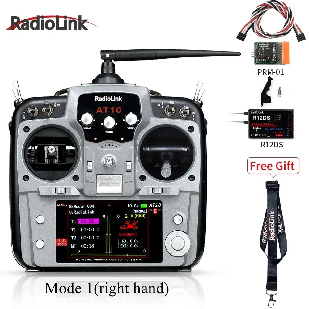 Radiolink AT10II 2.4Ghz 12 Channel RC Transmitter