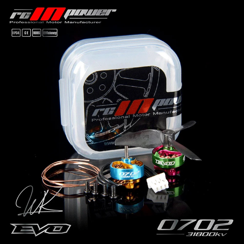RCinpower EVO 0702 31800KV 33800KV Brushless Motor