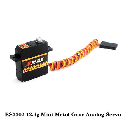 EMAX ES3302 12.4g Mini Metal Gear Analog Servo / ES3352 12.4g Mini Metal Gear Digital Servo