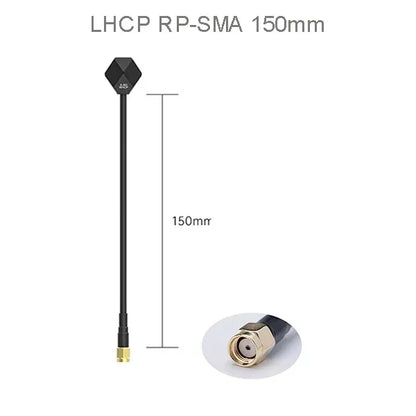 Antenne iFlight Albatross V2 SMA 5.8GHz 2.4dBi LHCP RP SMA / RHCP SMA 60MM/100MM/150MM