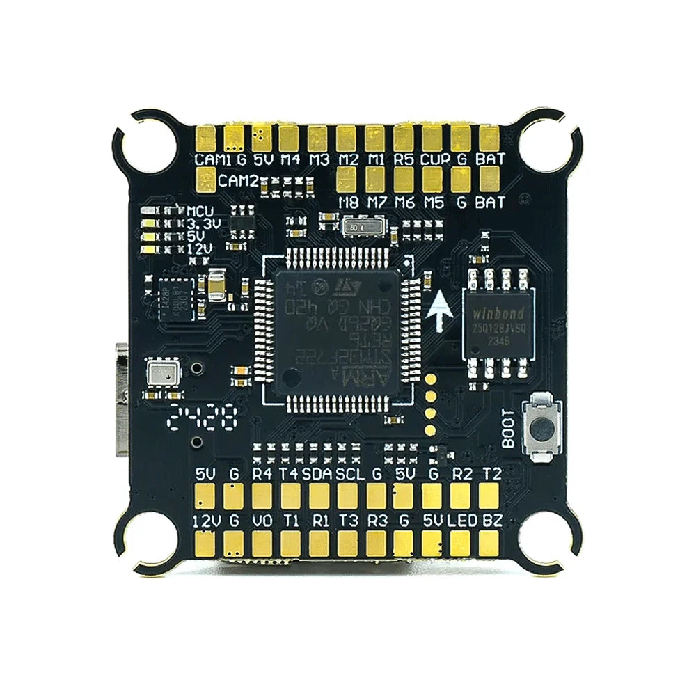 Axisflying Argus ECO F405 Flight Tower With 80A / 100A 8Bit / 32bit ESC Stack