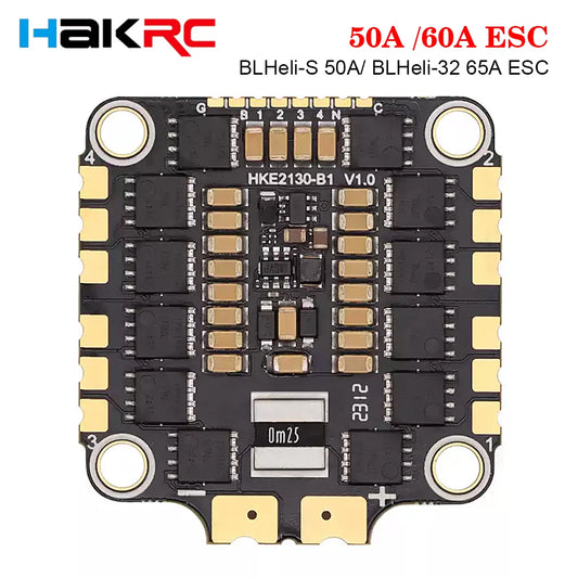 HAKRC BLHeli-S 50A/ BLHeli-32 65A 4in1 Brushless ESC