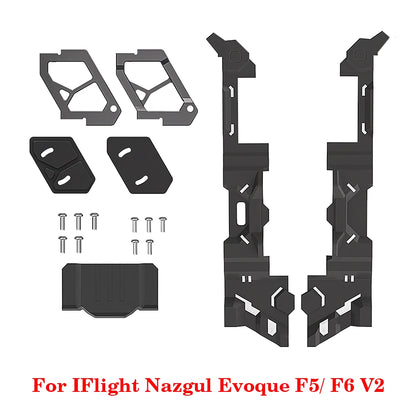 IFlight Nazgul XL5/ DC5 ECO, Nazgul Evoque F4/ F5/ F6 V2, Chimera7 Pro V2 Air System Upgrade Kit für DJI O4 Air Unit Pro
