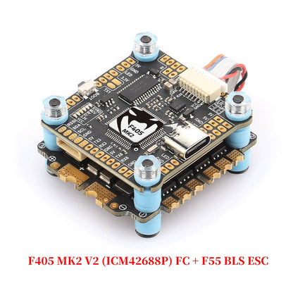 DIATONE MAMBA F405 MK2 V2 Stack  (F55 BLS/ F65 BLS 4in1 ESC)