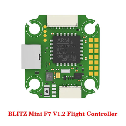 IFlight BLITZ Mini F7 Stack (BLITZ E55 4in1 ESC 2-6S/ BLITZ Force 5.8GHz 600mW Adjustable VTX)