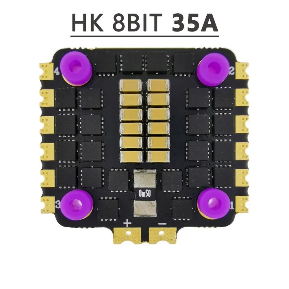 HAKRC 8BIT 35A/ 50A/ 32BIT 40A/ 60A BLHeli-32 4in1 ESC