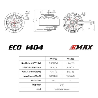 EMAX ECO1404 Brushless Motor