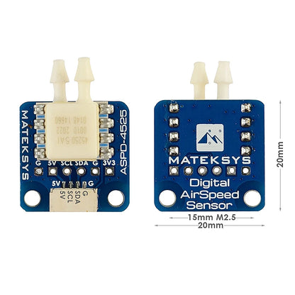 MATEKSYS ASPD-4525 DIGITAL AIRSPEED SENSOR