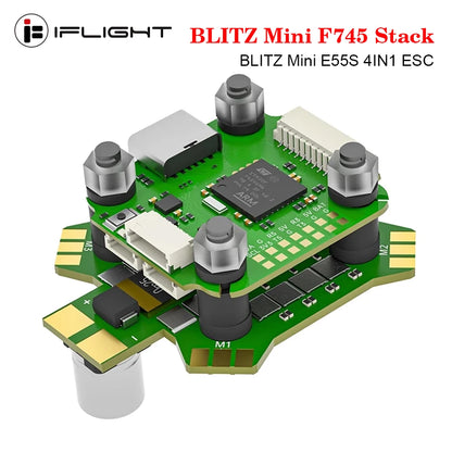 IFlight BLITZ Mini F745 Stack (BLITZ Mini E55S 4IN1 ESC 2-6S)