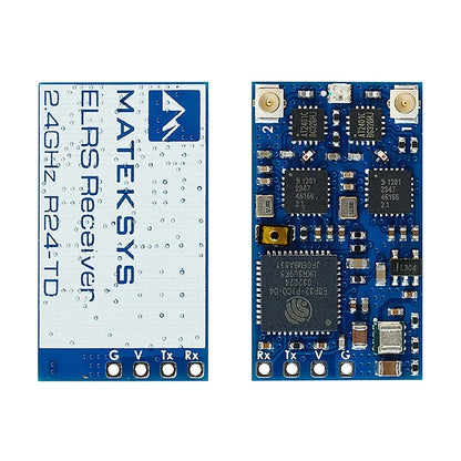 MATEK MATEKSYS EXPRESSLRS 2.4GHZ TRUE DIVERSITY RECEIVER R24-TD 2.4GHz ISM 20dbm (100mW) CRSF