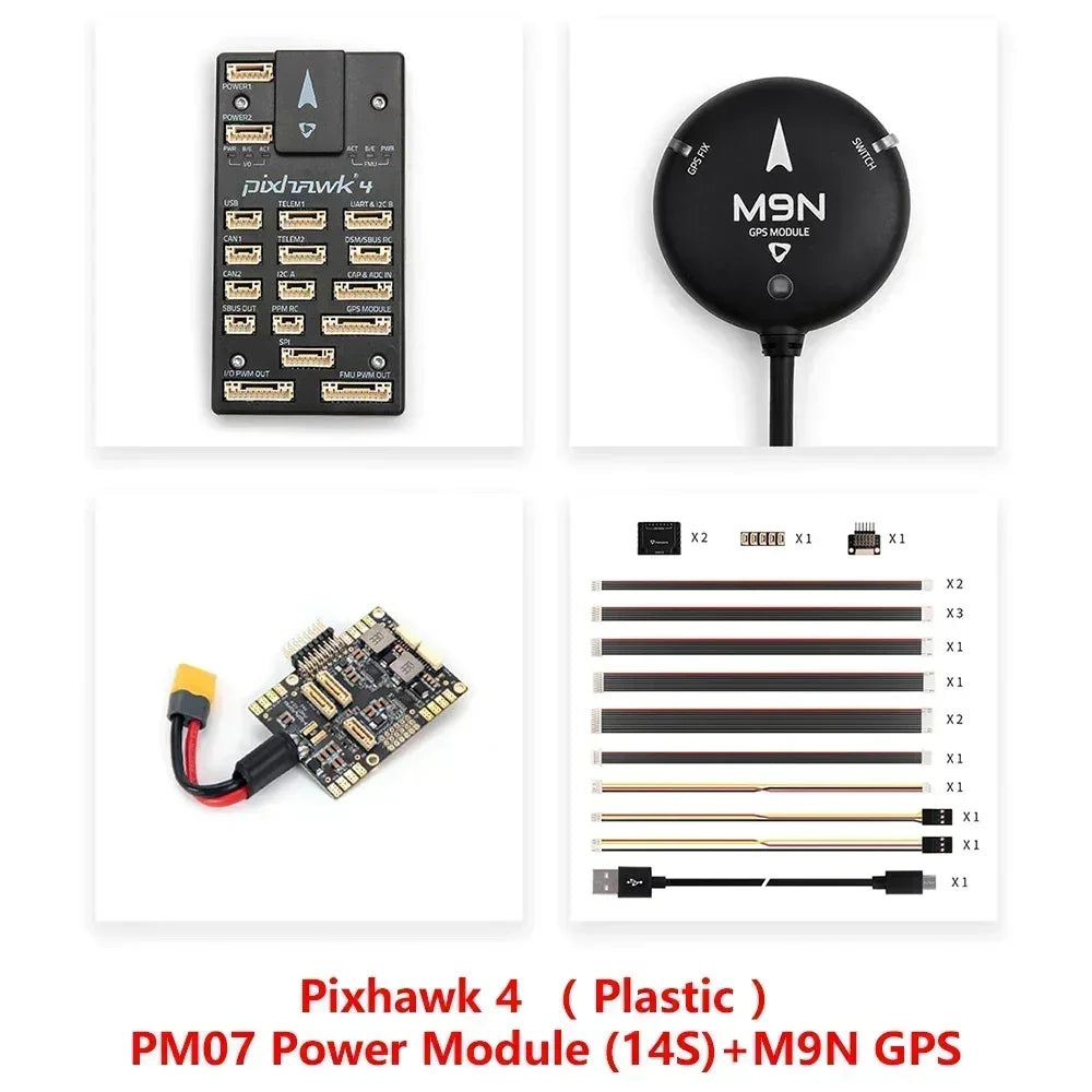 Contrôleur de vol HolyBro Pixhawk 4 (boîtier plastique / boîtier aluminium)