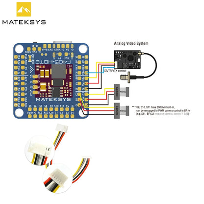 MATEKSYS F405-HDTE Flight Controller