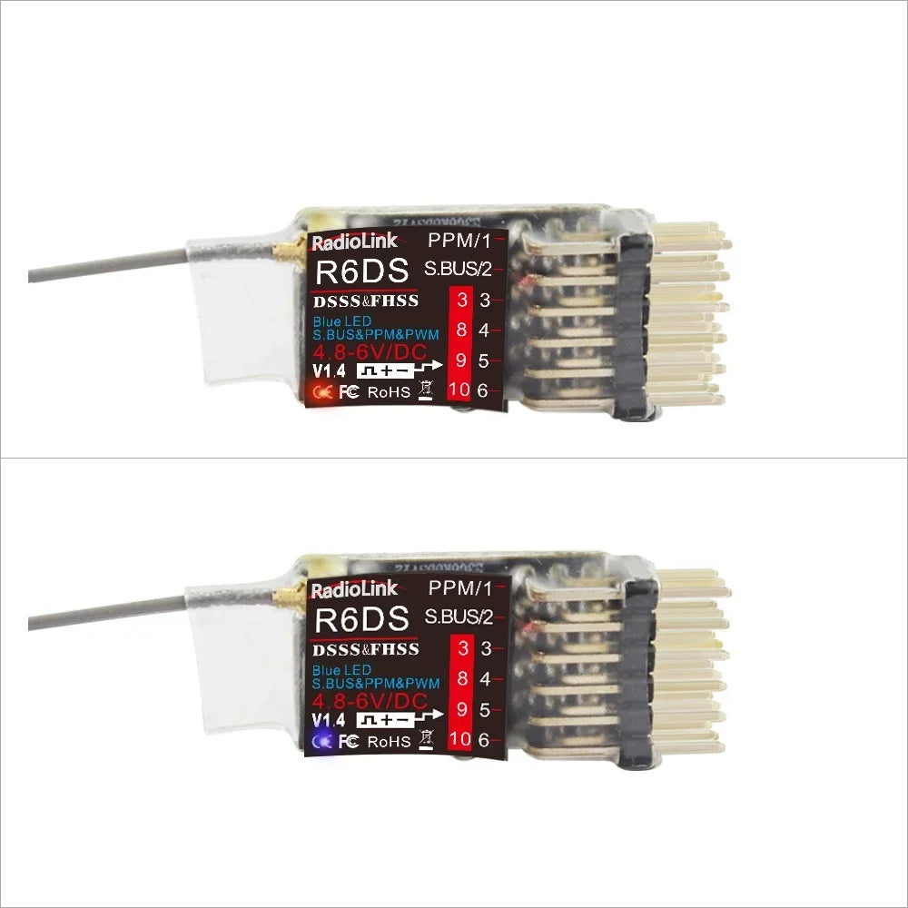 Radiolink R6DS 2.4G 6/ 10 Channels Receiver