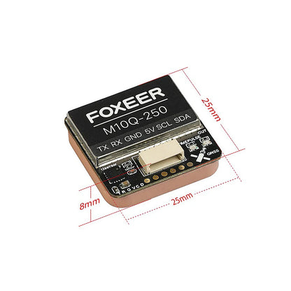 FOXEER M10Q-120/ M10Q-180/ M10Q-250 M10 Dual Protocol GPS Built-in QMC5883 Compass Ceramic Antenna for RC Airplane FPV Drone