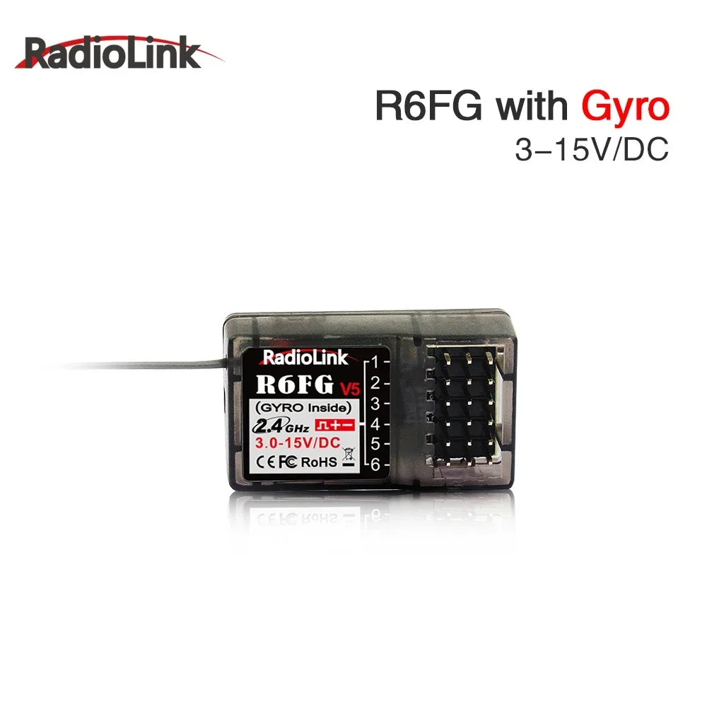 Radiolink R12DSM/ R12DS/ R9DS/ R8FM/ R8EF/ R8SM/R8XM/ R8FG/R8FGH/R7FG/R6DS/R6DSM/R6F/R6FG/R4FGM Empfänger