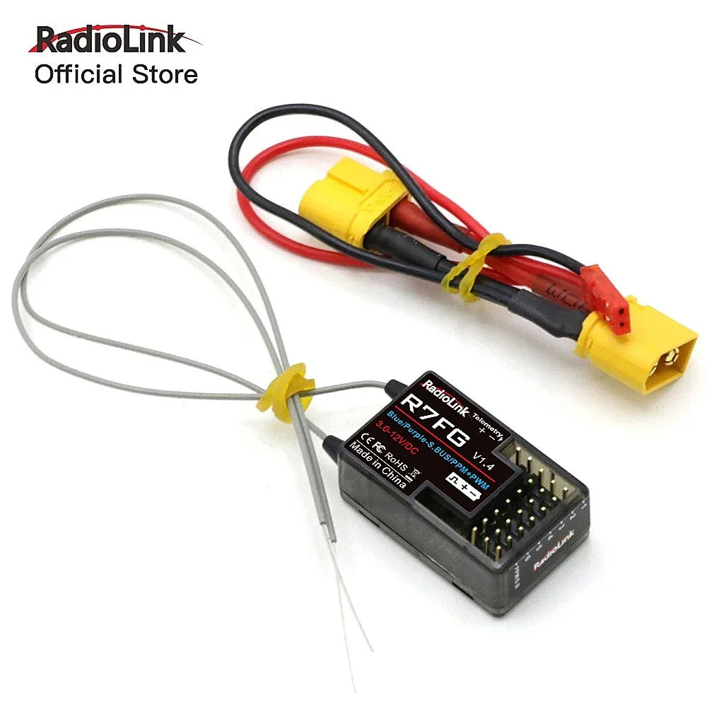 Radiolink R12DSM/ R12DS/ R9DS/ R8FM/ R8EF/ R8SM/R8XM/ R8FG/R8FGH/R7FG/R6DS/R6DSM/R6F/R6FG/R4FGM Empfänger