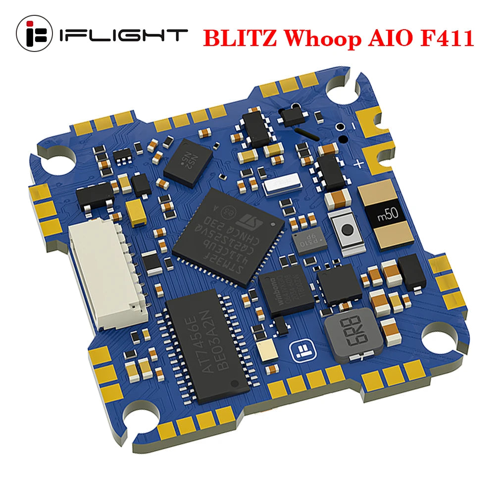 IFlight Whoop F411 F4 20A AIO Board (BMI270) BLHeli-S 5V 2A USB Micro