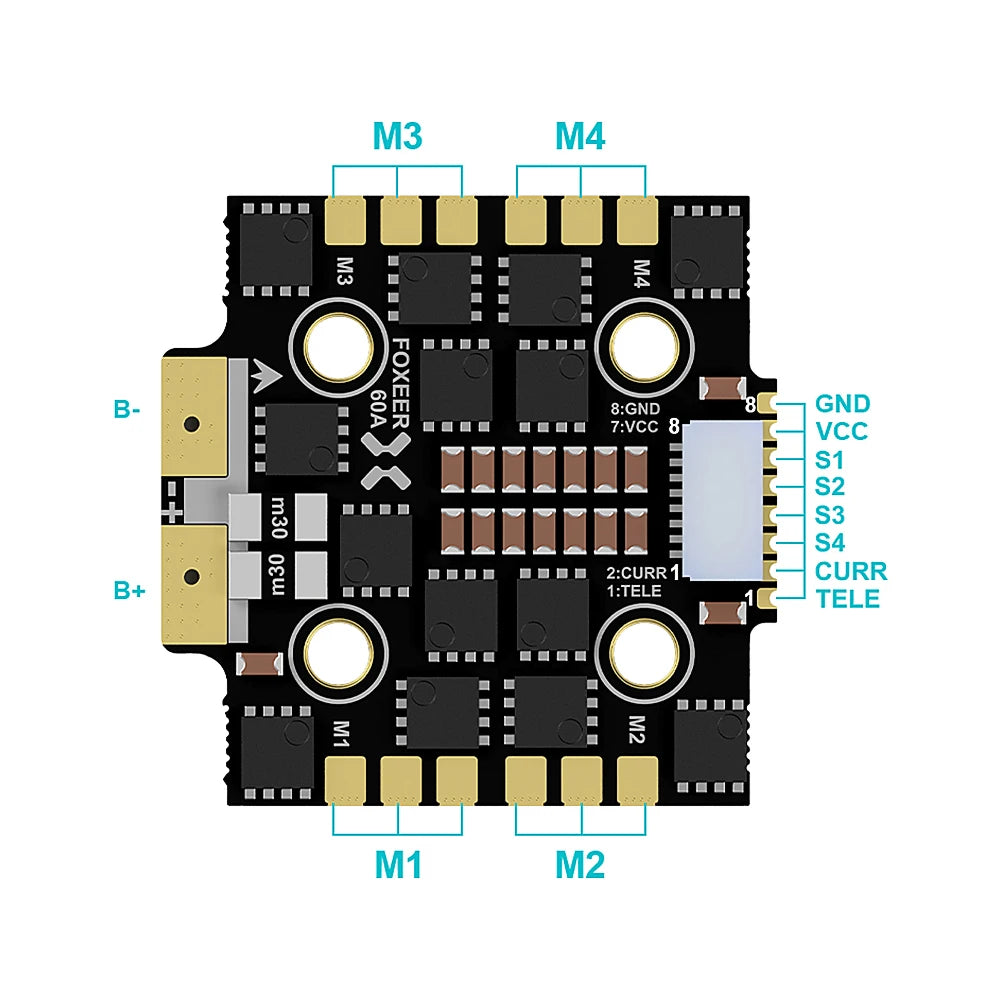 FOXEER Reaper F4 Mini 60A 4in1 ESC
