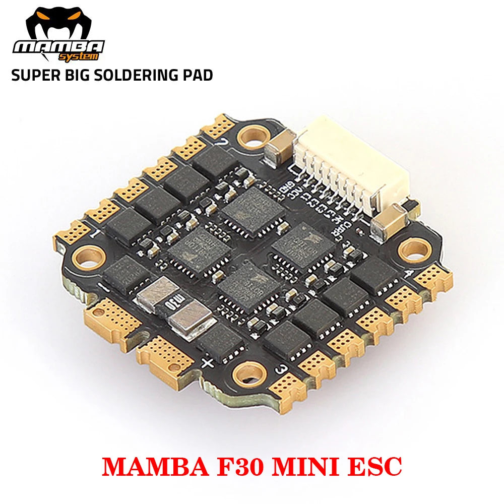 DIATONE MAMBA MINI F30/ F40_BLS/ 
 F40_128K BLHeli_S/ BLHeli_32 4in1 ESC