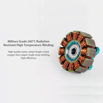 FOXEER DATURA 2207.5 1960KV / 2750KV Brushless Motor 4-6S Aluminum Alloy Hollow Shaft Compatible 5-6inch Propeller for FPV Drone