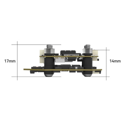 IFlight Borg F7 Mini Flight Controller Stack ICM42688 Flash 32MB avec 60A Mini BL32 (ESC 32Bit) 2-6S