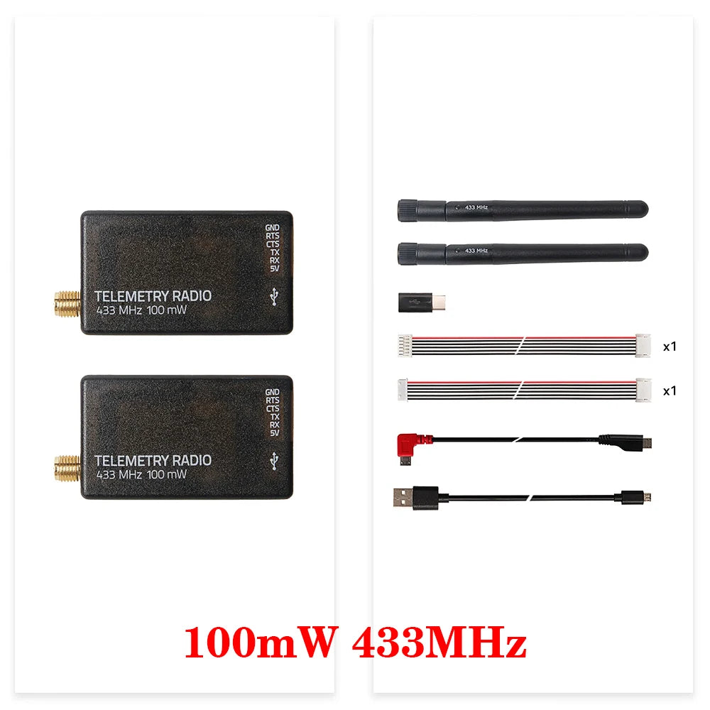 Holybro SiK Telemetry Radio V3 100mW 433MHz/100mW 915MHz