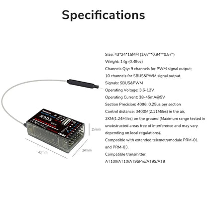 Radiolink R9DS RC Receiver