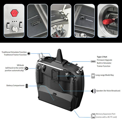 Radiolink T16D 16 Channels 2.4G RC Transmitter