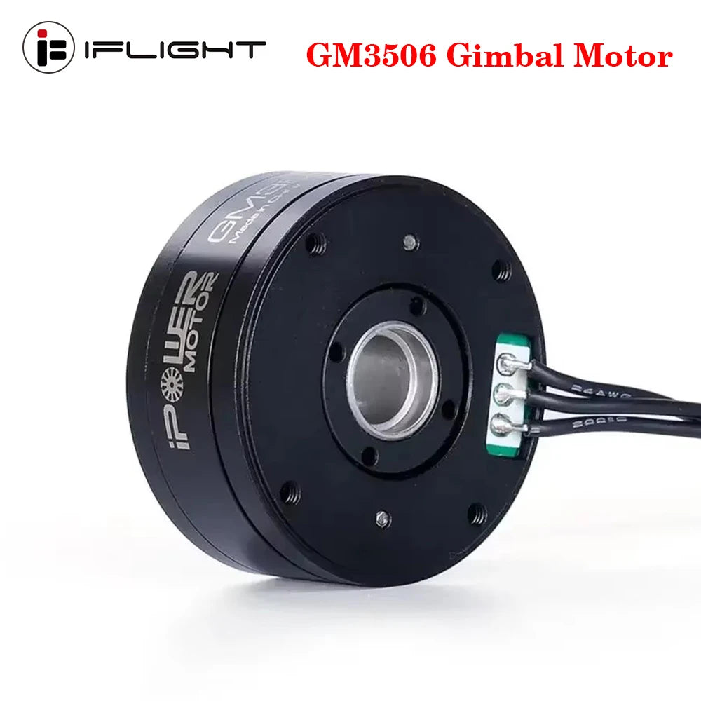 iFlight IPower Motor GM3506 130T/ mit AS5048A Encoder 3506 Hohlwellen Brushless Gimbal Motor