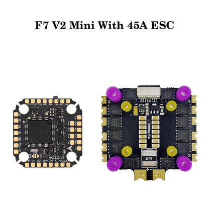 HAKRC F7220 V2 F7 Mini Flight Controller W/ 35 /40 /45 /60 /65A 4in1 ESC