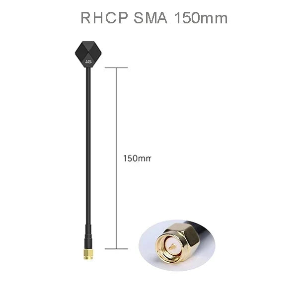 Antenne iFlight Albatross V2 SMA 5.8GHz 2.4dBi LHCP RP SMA / RHCP SMA 60MM/100MM/150MM