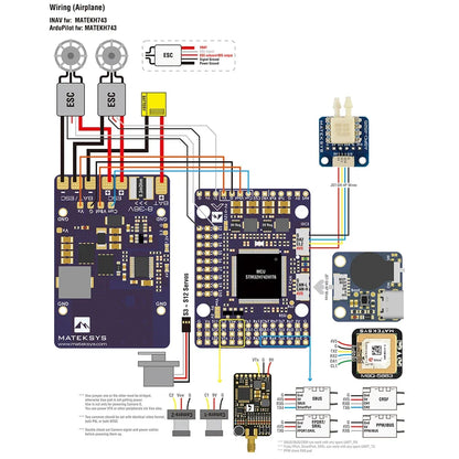 MATEKSYS H743-WING V3 Flight Controller