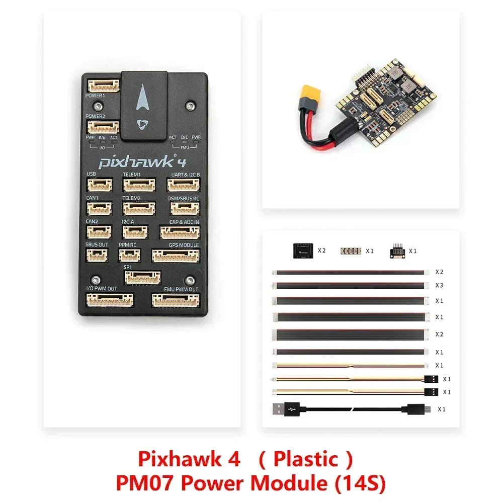 Contrôleur de vol HolyBro Pixhawk 4 (boîtier plastique / boîtier aluminium)