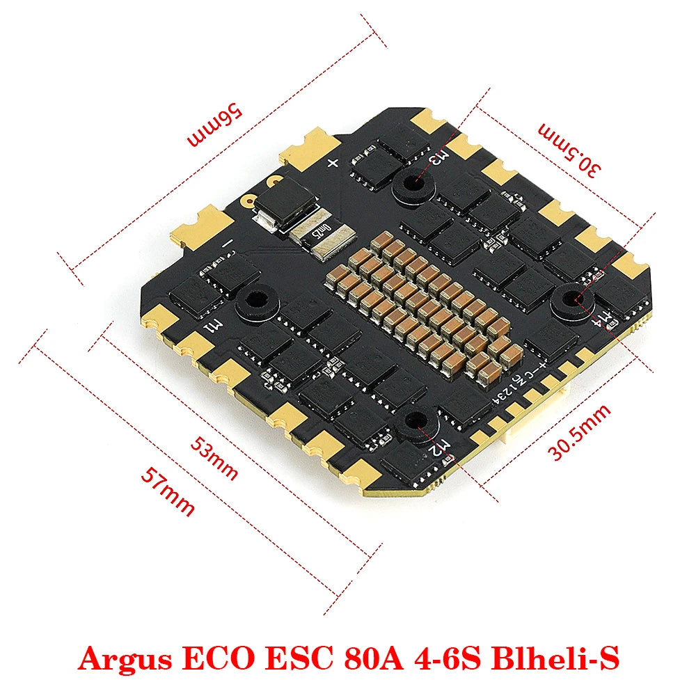 Axisflying ARGUS ECO 80A ECS + F405 FC Stack